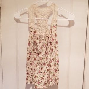 Floral tank top